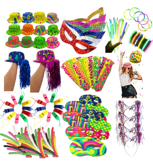 D_NQ_NP_894717-MLM85948727875_062025-OO-paquete-con-222-articulos-de-batucada-fiesta-boda-neon-led